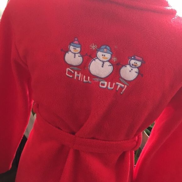 TOTAL GIRL Fleece Robe L(10/12) - Picture 2 of 11